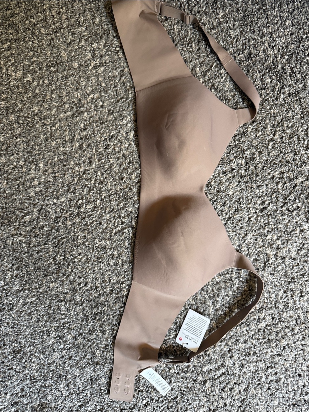 lululemon athletica Smooth Nude Taupe Wireless Bra